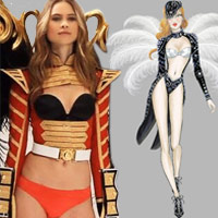 Người mẫu - Hoa hậu - Show nội y gợi cảm "nóng" trước giờ G