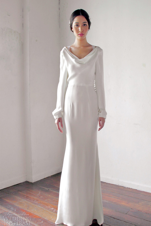Váy cưới dài tay dành riêng cho mùa lạnh - 3