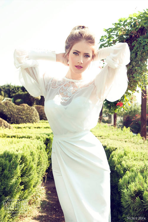 Váy cưới dài tay dành riêng cho mùa lạnh - 7