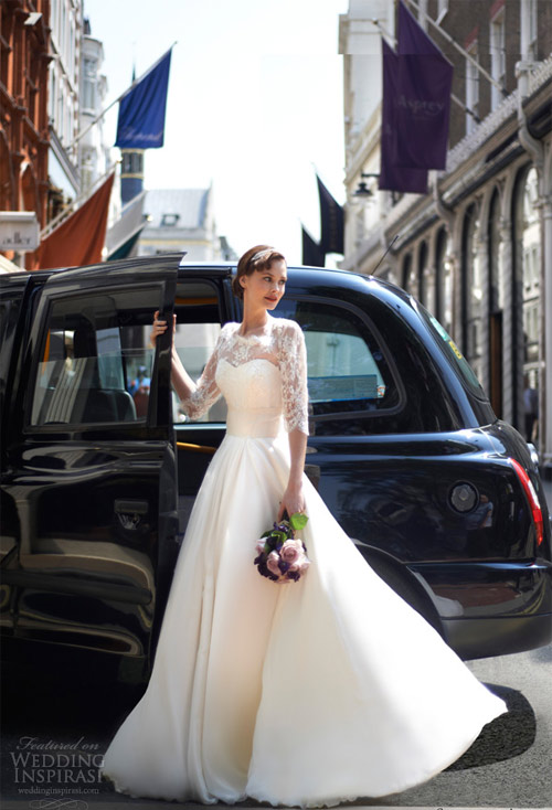 Váy cưới dài tay dành riêng cho mùa lạnh - 17