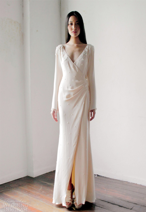 Váy cưới dài tay dành riêng cho mùa lạnh - 4