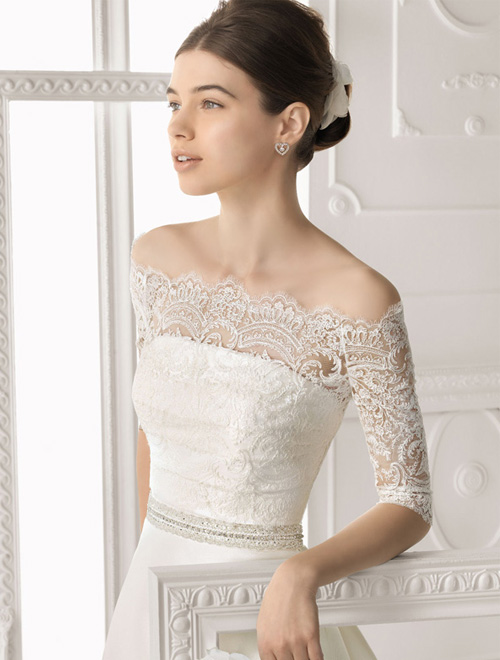 Váy cưới dài tay dành riêng cho mùa lạnh - 14