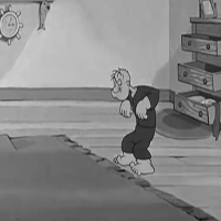 Video Clip Cười - Phim hoạt hình popeye: Mộng du