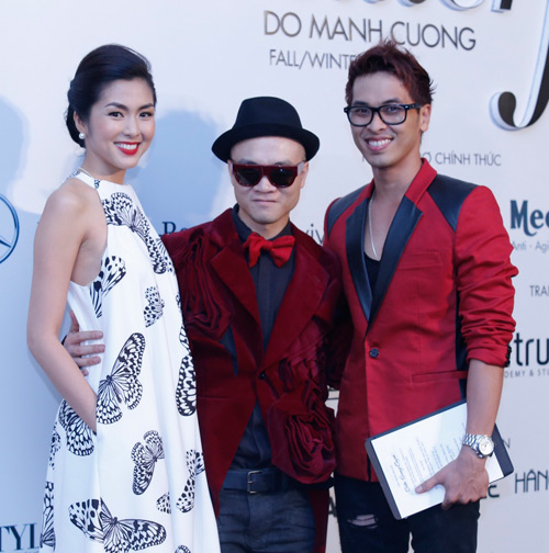 Hà Tăng được em chồng tháp tùng dự tiệc - 7