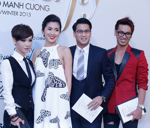 Hà Tăng được em chồng tháp tùng dự tiệc - 6