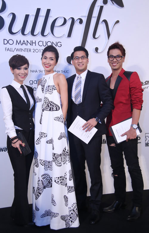 Hà Tăng được em chồng tháp tùng dự tiệc - 5