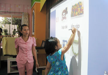 Loay hoay với bảng tương tác - 1