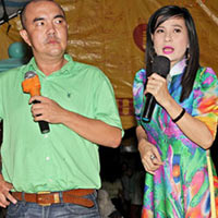 Hậu trường phim - Quốc Thuận quậy tưng bừng tại quê nhà