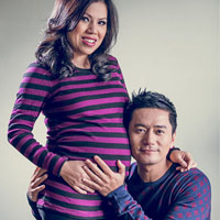 - "Jang Dong Gun Việt" khoe ảnh vợ mang bầu