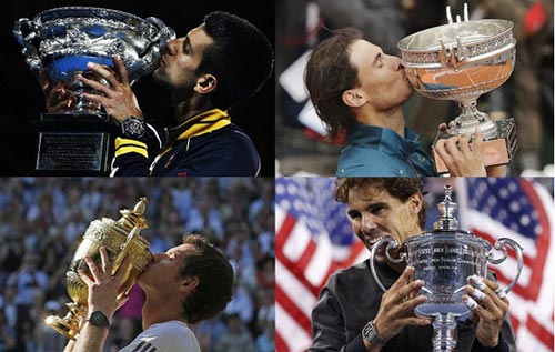 "Big 3" Nadal-Djokovic-Murray thống trị năm 2013 - 1