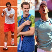 Thể thao - "Big 3" Nadal-Djokovic-Murray thống trị năm 2013