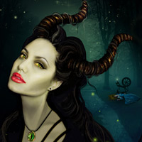 - Angelina Jolie bất ngờ "mọc sừng"