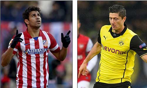 Dortmund nhắm Costa thay Lewandowski - 1