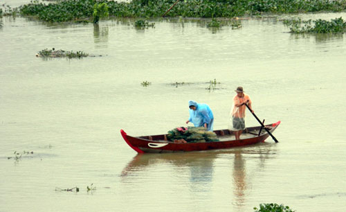Chùm ảnh: Miền Trung chìm trong lũ dữ - 5