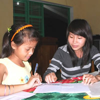 Giáo dục - du học - Tiếng trống học đêm dưới đỉnh Ngọc Linh