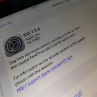 Công nghệ thông tin - Đã có bản cập nhật iOS 7.0.4
