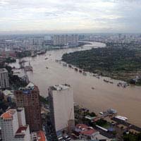 Tin tức trong ngày - TPHCM: Triều cường cao gây ngập nhiều tuyến phố