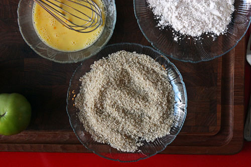 Cà chua xanh chiên xù lạ miệng - 2