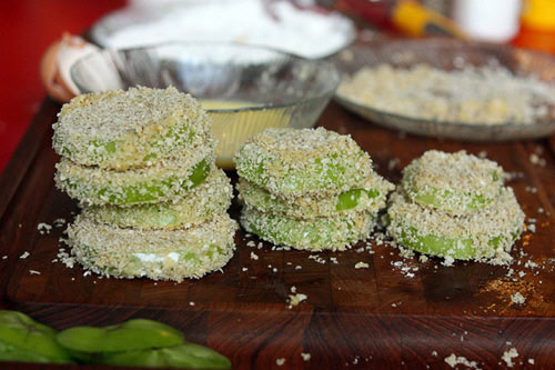 Cà chua xanh chiên xù lạ miệng - 3