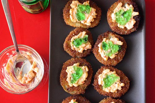 Cà chua xanh chiên xù lạ miệng - 8