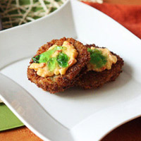 Ẩm thực - Cà chua xanh chiên xù lạ miệng