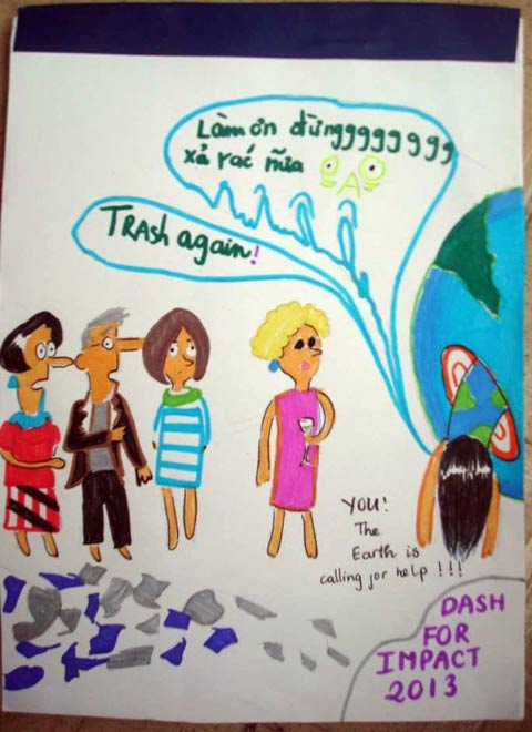 Vở nháp 'độc lạ' của học sinh Hà Nội - 13