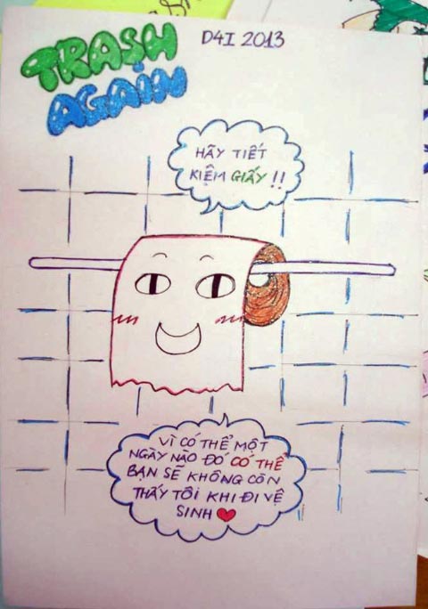 Vở nháp 'độc lạ' của học sinh Hà Nội - 2
