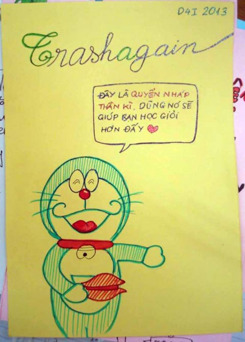 Vở nháp 'độc lạ' của học sinh Hà Nội - 3