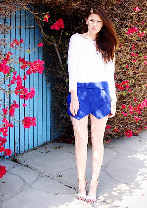 Diện skort yêu kiều trong nắng mùa đông - 5