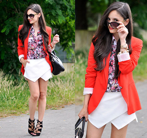 Diện skort yêu kiều trong nắng mùa đông - 6