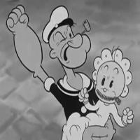 Video Clip Cười - Phim hoạt hình popeye: Sock a bye baby