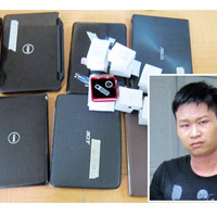 Pháp luật - Nam sinh trộm hàng loạt laptop của bạn học