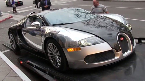 Bugatti Veyron siêu hiếm suýt sập gầm - 1