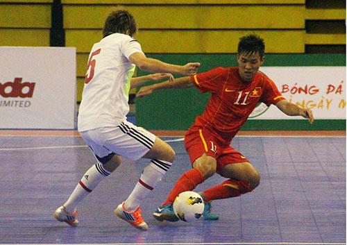 Futsal VN gây ấn tượng trước ĐKVĐ Châu Á - 1