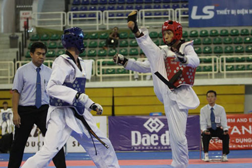 Đội tuyển Taekwondo Việt Nam tại SEA Game 27: Quyết giành 4 HCV - 1