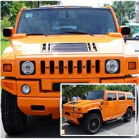 Ô tô - Xe máy - Hummer H2 màu độc xuất hiện tại Sài Gòn