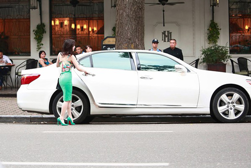 Sao Việt điêu đứng vì... xế hộp - 2