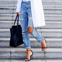 Bí quyết mặc đẹp - Phối jeans rộng theo từng hoàn cảnh