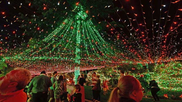 Úc: Ngôi nhà lắp 50 vạn đèn nháy đón Giáng sinh - 1