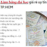 Giáo dục - du học - Dễ như đi mua… bằng giả