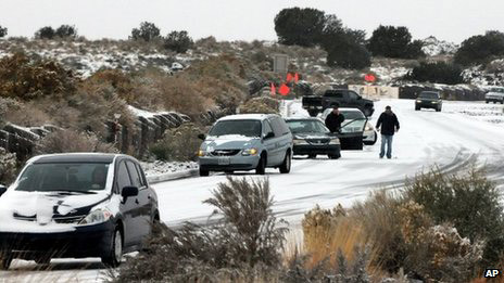 Mỹ: Hơn 10 người thiệt mạng vì bão tuyết - 1