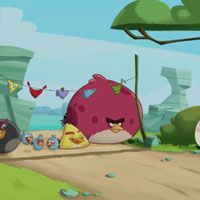 Video Clip Cười - Phim hoạt hình Angry Birds Toons: Cuộc thi chạy