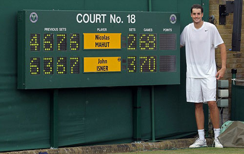 John Isner: Thắng Federer là tuyệt nhất! - 3