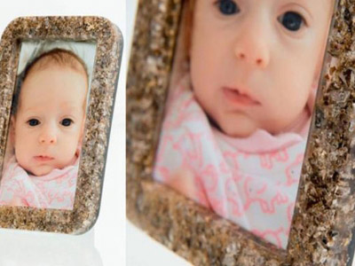 Độc đáo khung ảnh làm từ…nhau thai - 2