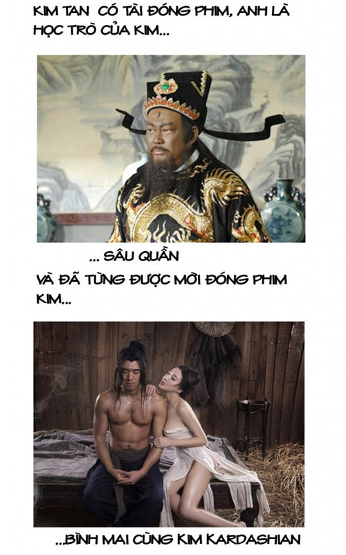 Ảnh chế hài hước về Kim Tan - 8