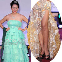 Người mẫu - Hoa hậu - Thí sinh Miss Earth lộ chân "hoa gấm"