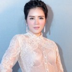 Thời trang - Lý Nhã Kỳ lộ nội y vì áo mỏng