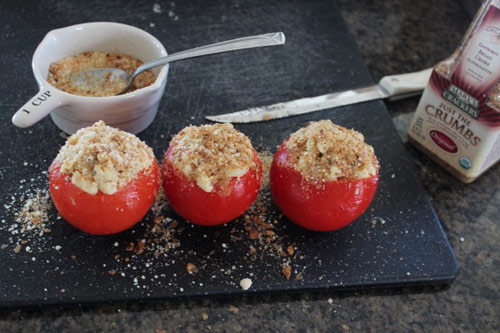 Cà chua nhồi nui lạ miệng - 4