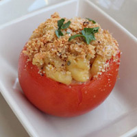 Ẩm thực - Cà chua nhồi nui lạ miệng