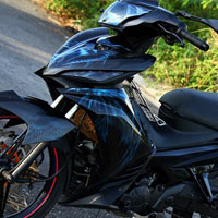 Ô tô - Xe máy - Yamaha Exciter với tem 3D hình rồng